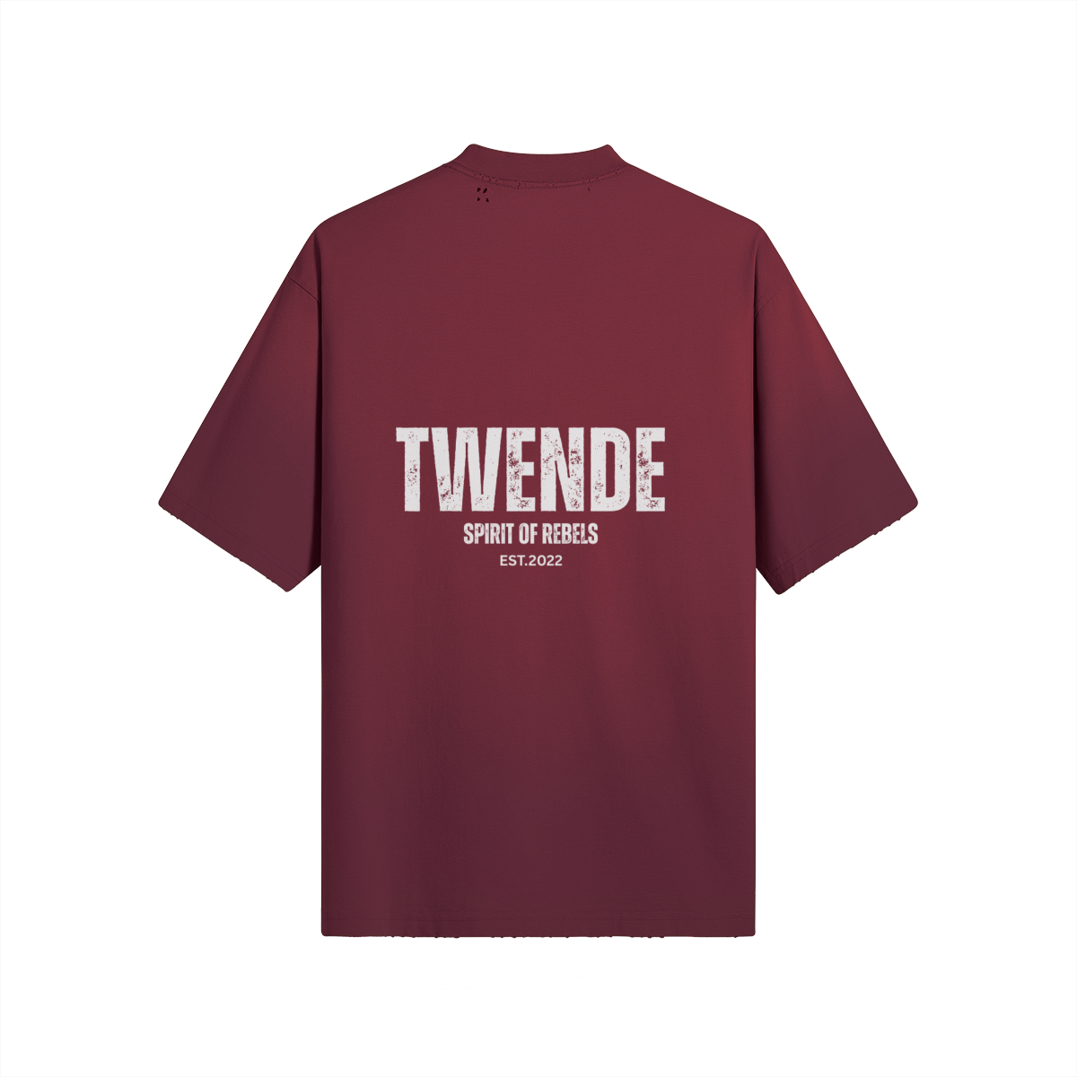 SPIRIT OF REBELS – BURGUNDY T-SHIRT