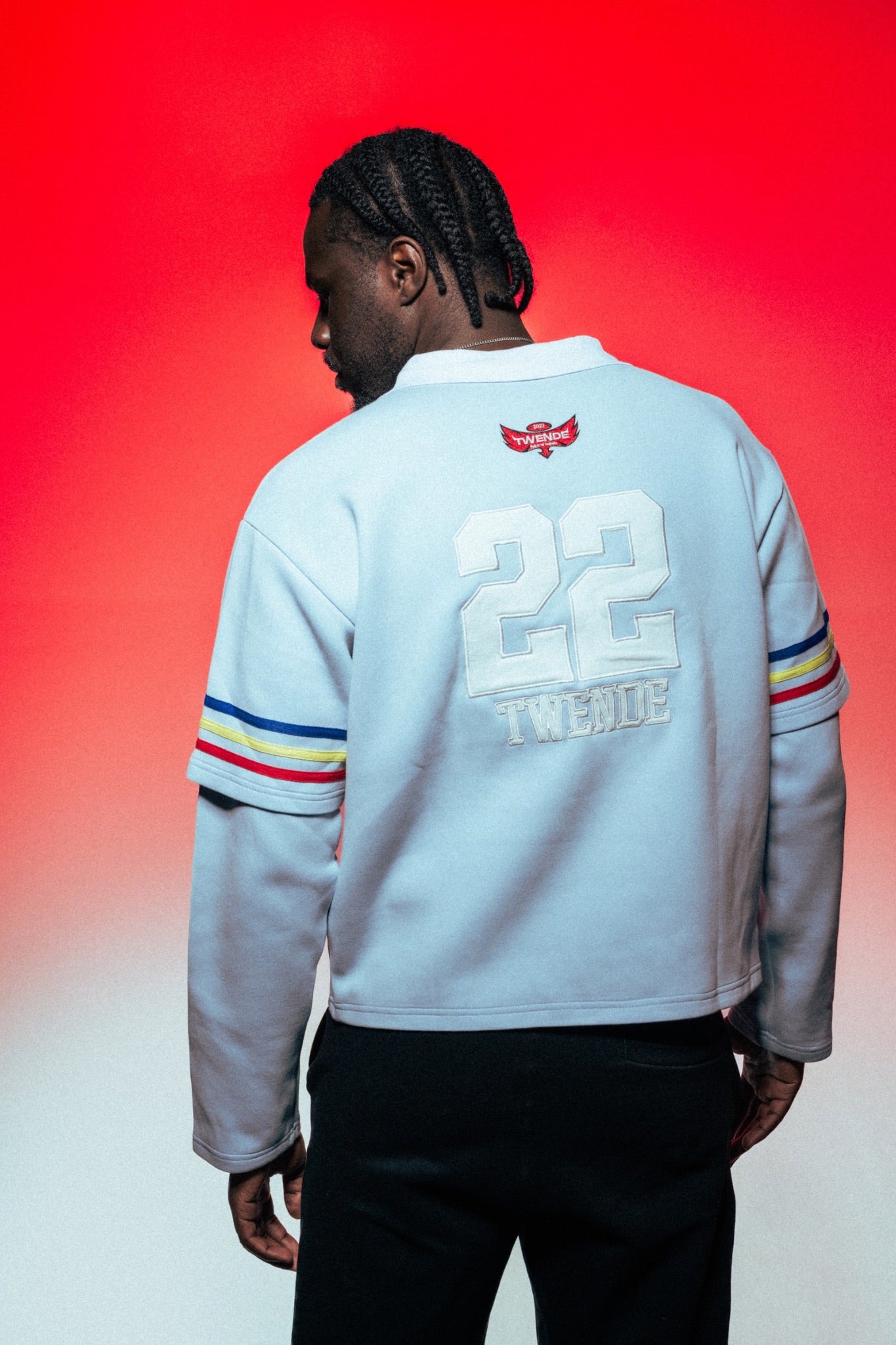 TWENDE JERSEY baby blue